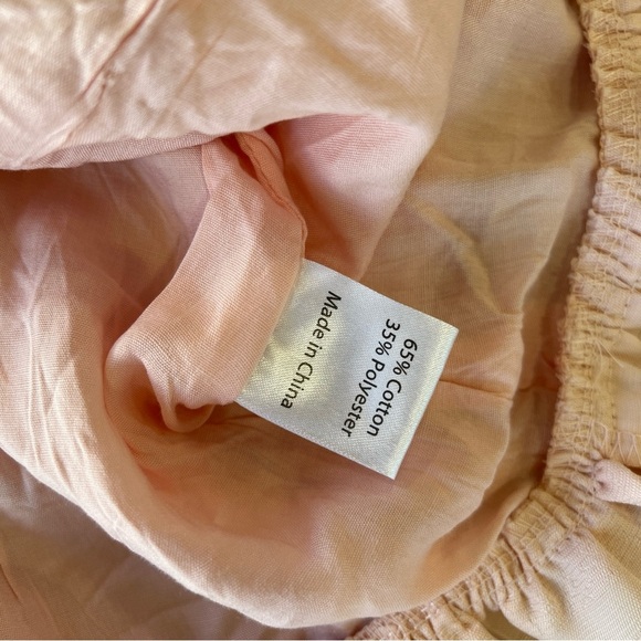 Princess Polly Molina blush petal pink frill hem Ruffle feminine mini dress 6 - Picture 5 of 10